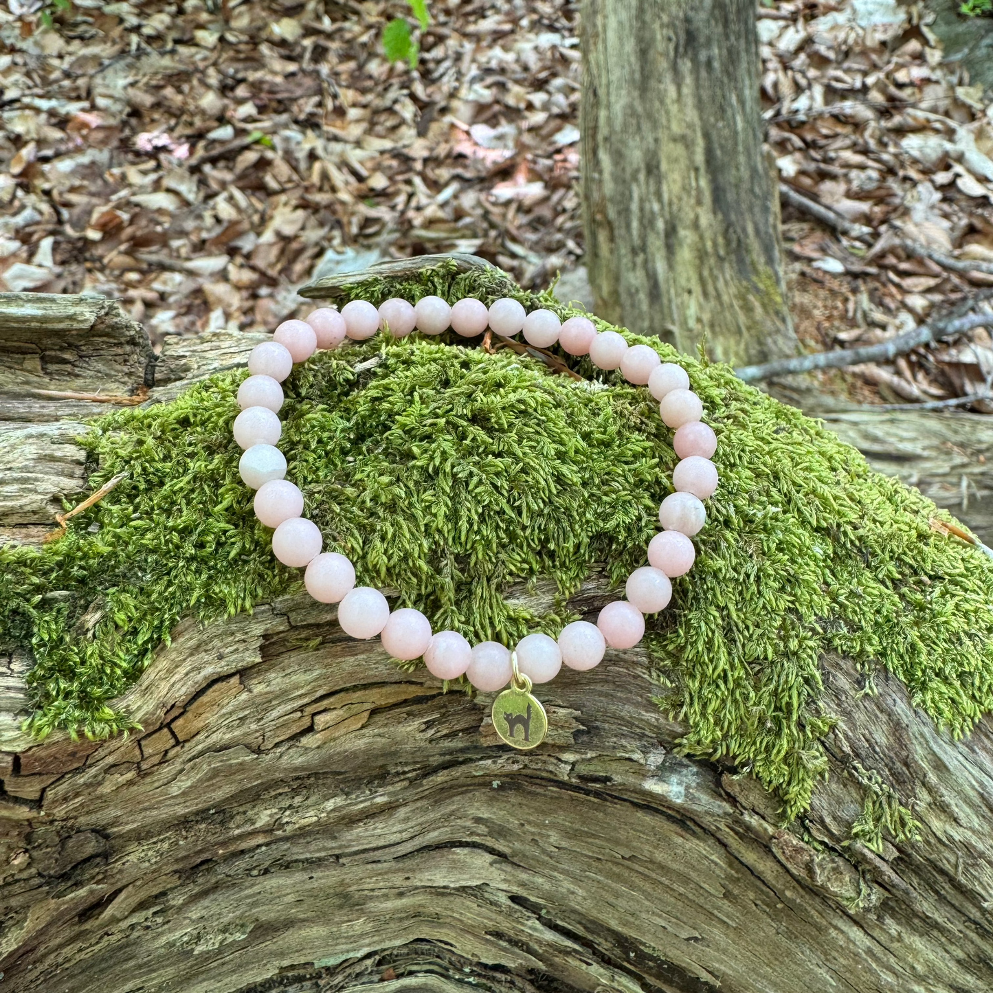 PINK OPAL BRACELET - Talisman of Emotional Healing, Tenderness & Inner Child Love