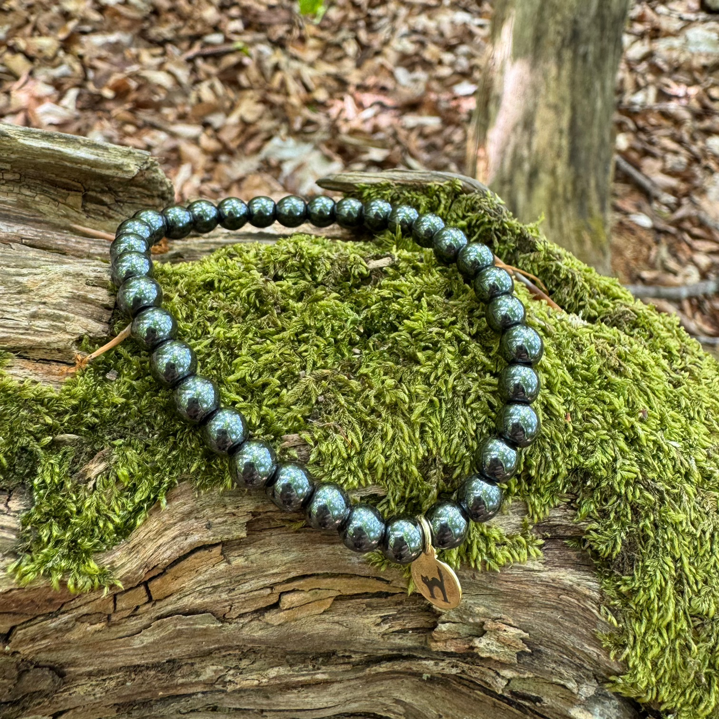 HEMATITE BRACELET - Talisman of Grounding, Boundaries & Resilient Energy