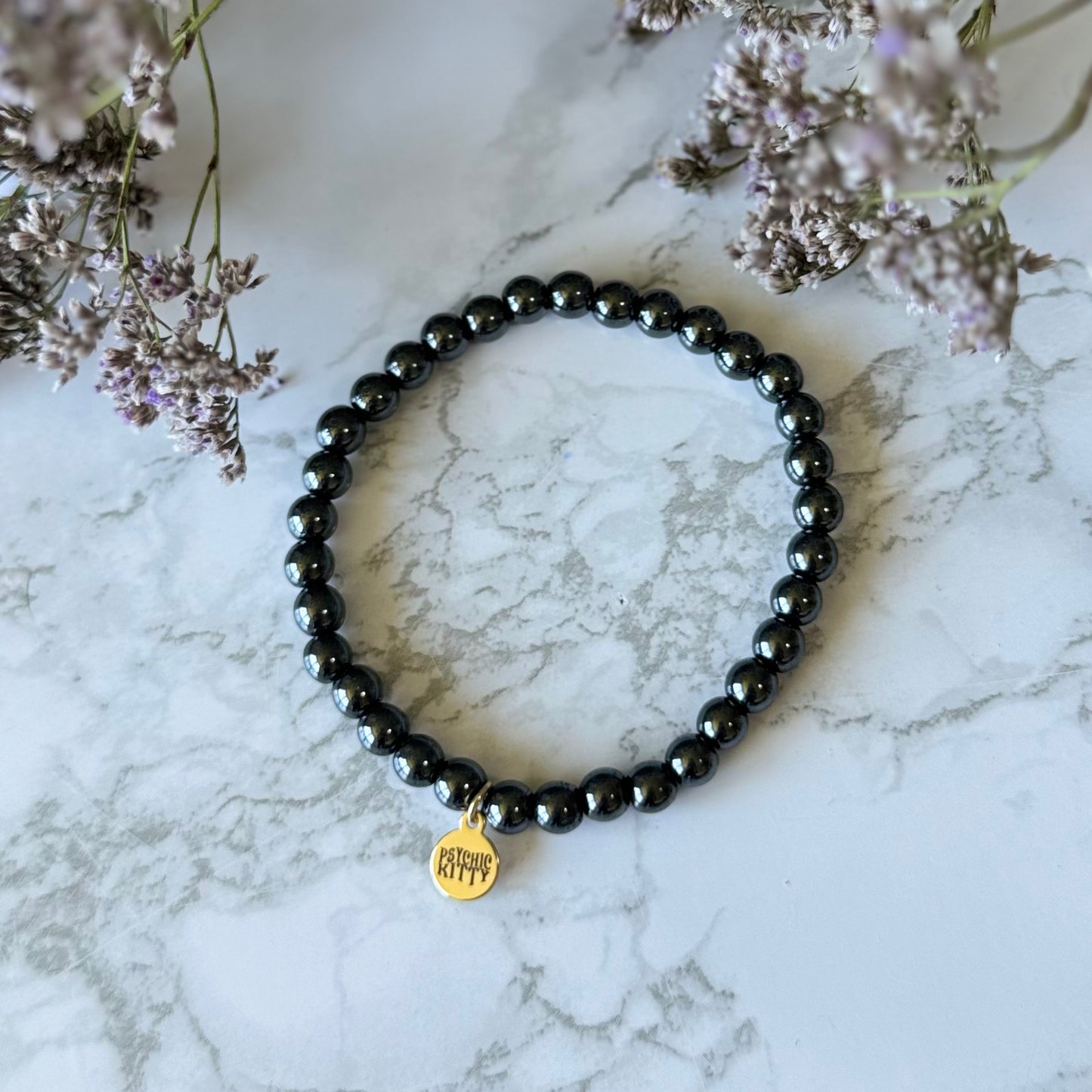 HEMATITE BRACELET - Talisman of Grounding, Boundaries & Resilient Energy