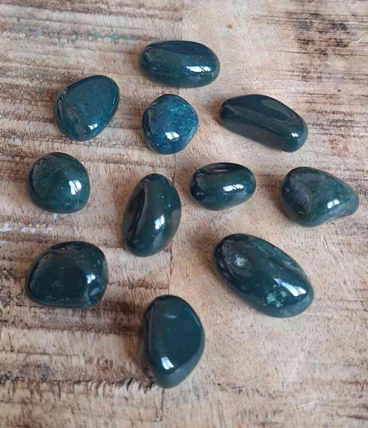 GREEN JASPER AA GRADE - Releases dis-ease and obsession, healing