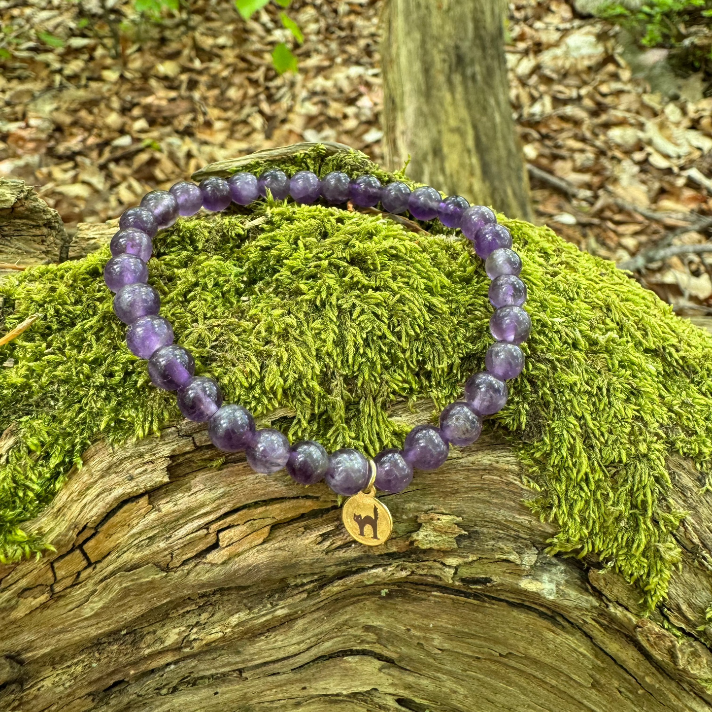 AMETHYST BRACELET - Talisman of Spiritual Protection, Calm & Intuitive Wisdom