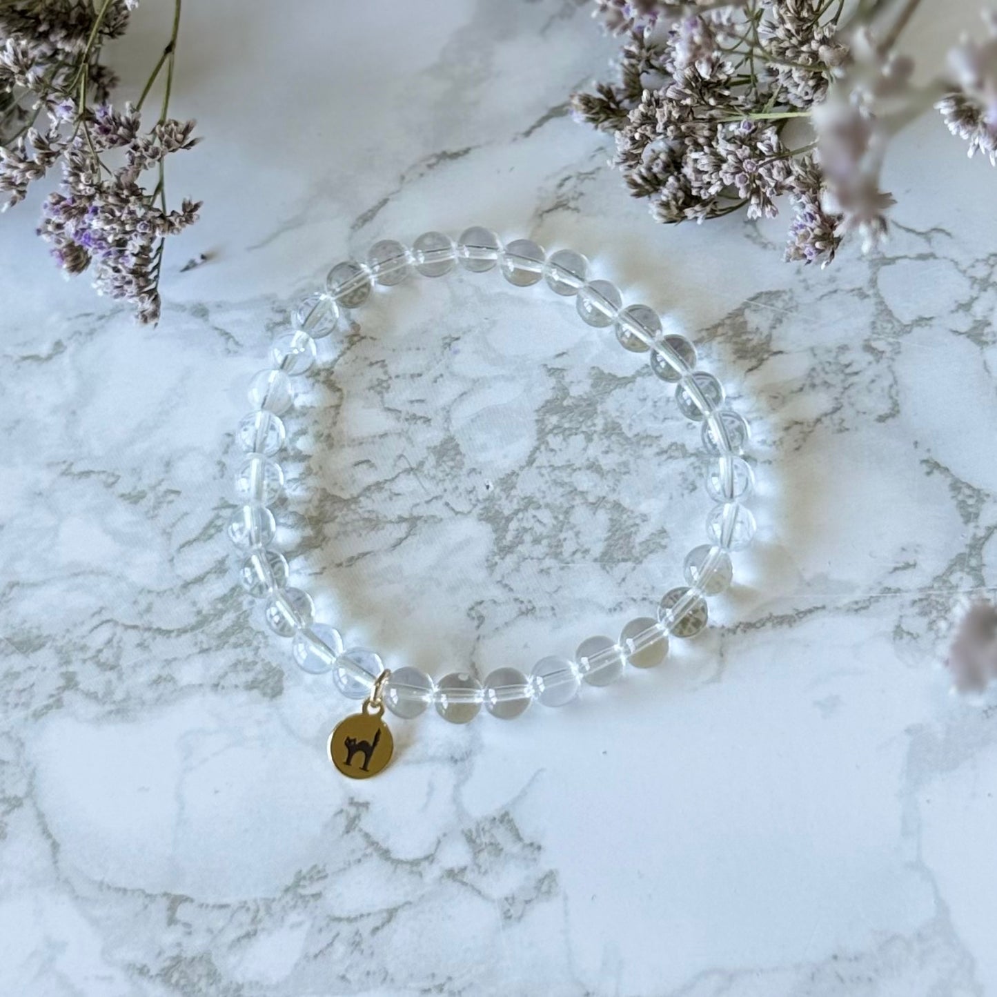 CLEAR QUARTZ BRACELET - Talisman of Clarity, Amplification & Divine Alignment