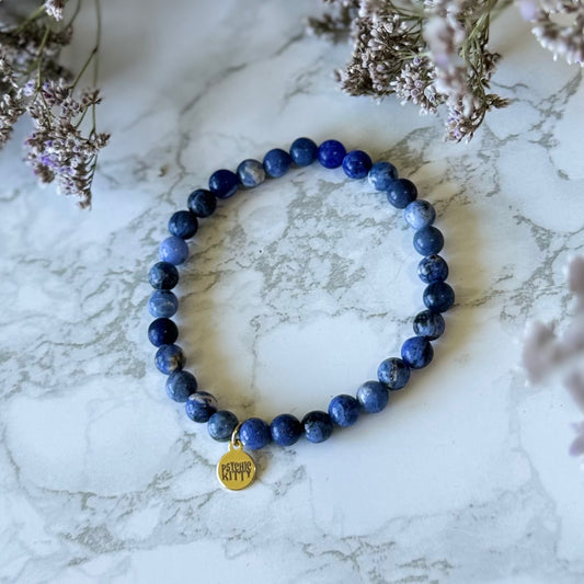 SODALITE BRACELET - Talisman of Insight, Intuition & Soul Truth