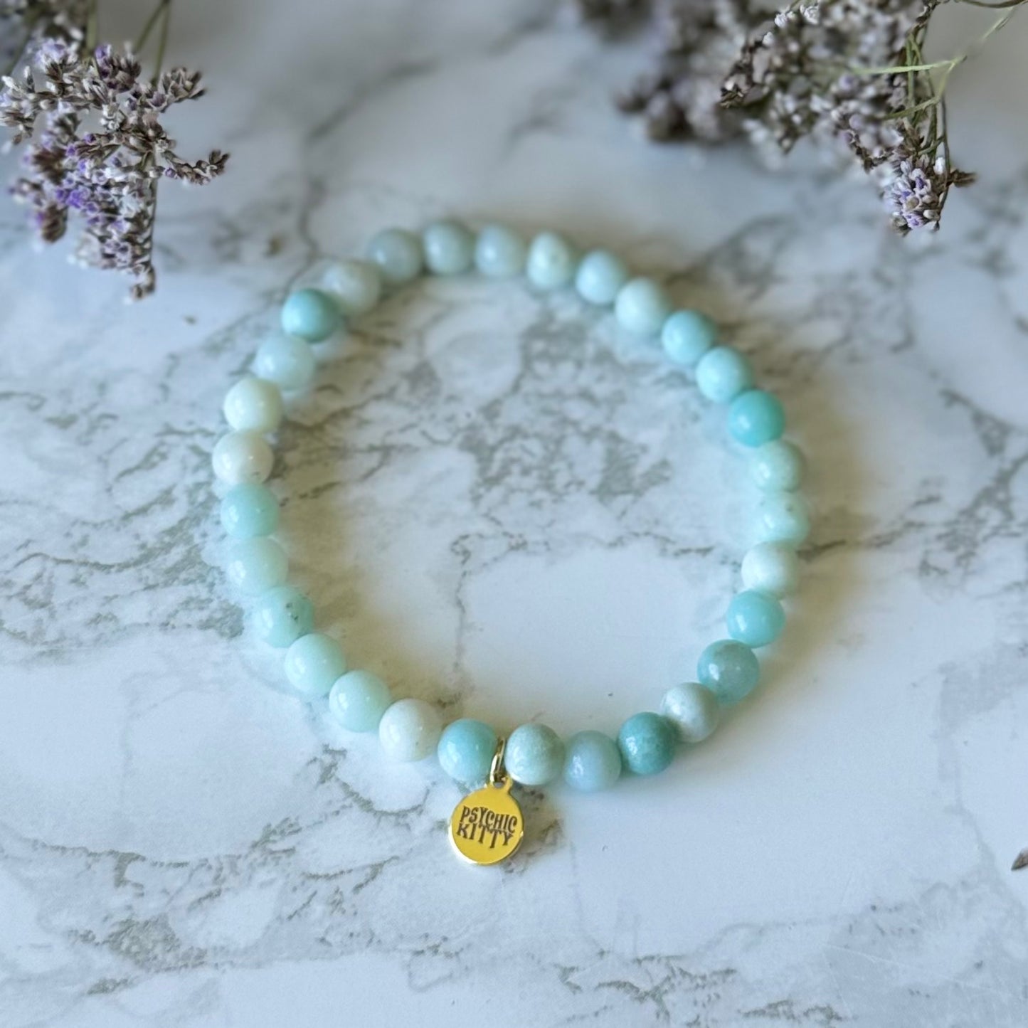 AMAZONITE BRACELET - Talisman of Truth, Inner Harmony & Emotional Flow