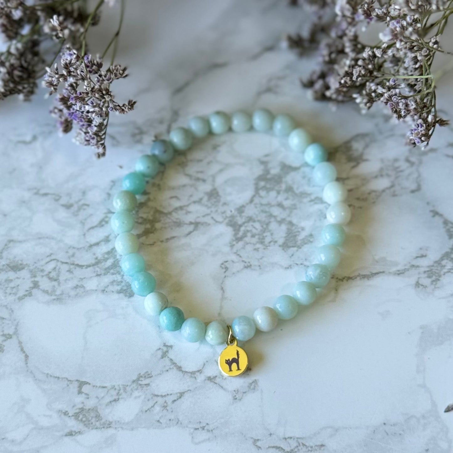 AMAZONITE BRACELET - Talisman of Truth, Inner Harmony & Emotional Flow